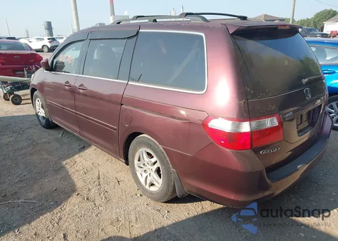 2007 Honda Odyssey Ex из США, поврежденный, VIN 5FNRL38417B084560